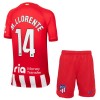 Maillot de Supporter Atlético Madrid M. Llorente 14 Domicile 2023-24 Pour Enfant